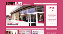 Desktop Screenshot of beautyplace.cz